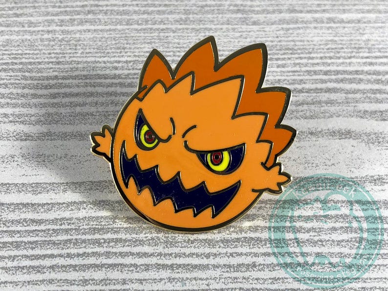 Final Fantasy Monster Enamel Pins Marlboro Behemoth Flan Bomb Iron Giant image 5