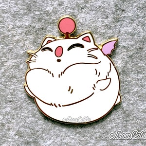 Final Fantasy Fat Moogle Enamel Pin