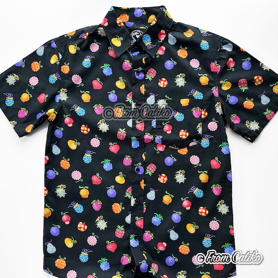 Single Piece of Demon Fruit Button up Shirt - Etsy