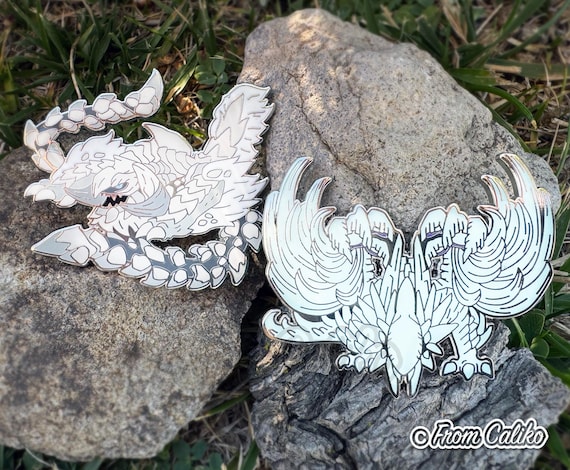 Monster Enamel Pins – Arkveld & Zoh Shia Glow-in-the-Dark