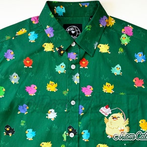 Chocobo Button Up Shirt