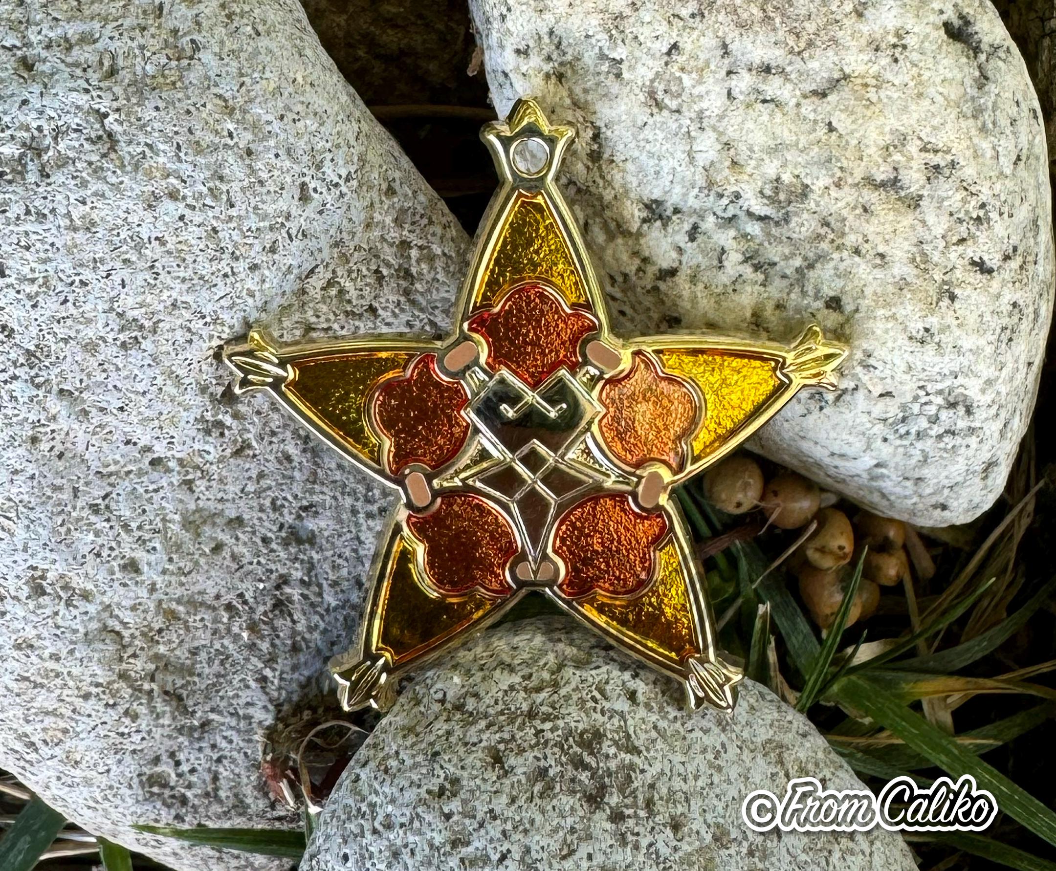 Kingdom Hearts Wayfinders Ventus Aqua Terra Wayfinder Enamel Pin