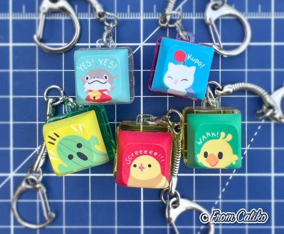 ファイナルファンタジー フィジェットキーキャップ ライトアップキー