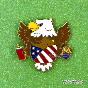 American Eagle Hard Enamel Pin - Chonky Eagle