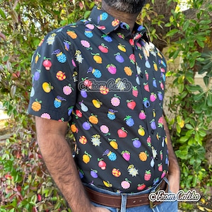 Single Piece of Demon Fruit Button Up Shirt image 3