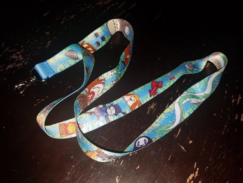 Studio Ghibli Character Lanyard | Etsy