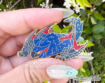 Monster Enamel Pins – Nargacuga