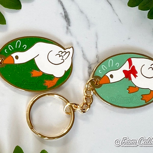 Untitled Goose Keychain Goose Charm Limited Edition Fan Made