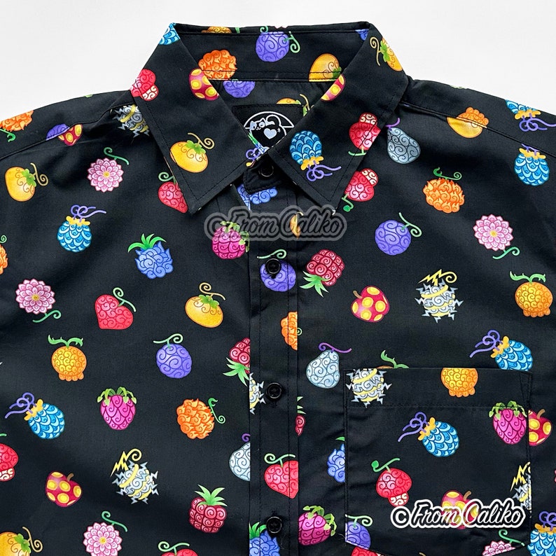 Single Piece of Demon Fruit Button Up Shirt image 1