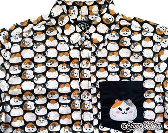 Fat Cat Button Up Shirt
