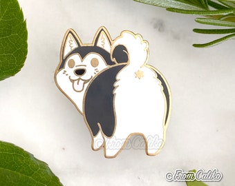 Husky Dog Hard Enamel Pin