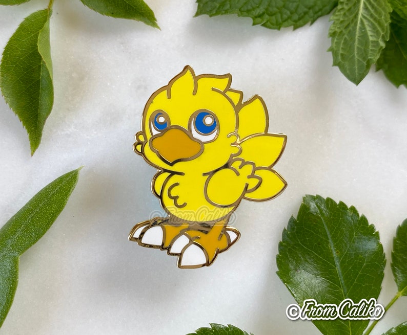 Final Fantasy Enamel Pins Cactuar Chocobo Moogle Tonberry King image 8