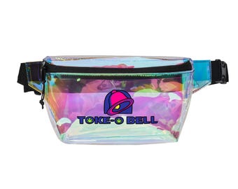 Marsupio trasparente Toke O Bell / Borsa da viaggio per festival