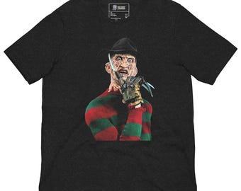 Camiseta unisex con estampado de terror de Freddy Krueger