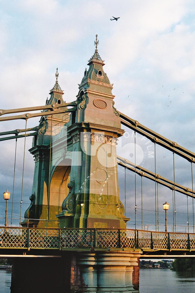 Humber Bridge Railing London Hammersmith Bridge | 35mm Film Fine Art Photography | Printable ...