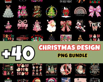 40+ Retro-Weihnachts-PNG-Bundle, Trendige Weihnachts-PNGs, Fröhliche-Weihnachten-PNGs, Beliebte Weihnachts-PNGs, Weihnachtsdesigns, Lustige Weihnachts-PNGs