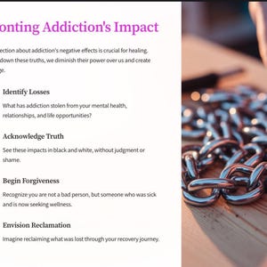Early Sobriety Journal Prompts + Recovery Journal for New Sobriety + Discovery and Emotional Healing
