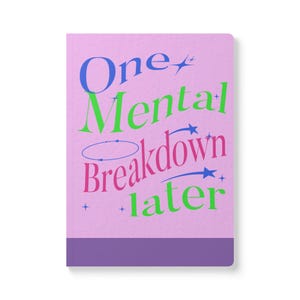 REFLECTIONS Journal with No Regrets, Mindful Gratitude, Gift for Friend, Spouse, Lovely Journal with Inside Prints