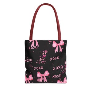 Rosa Einkaufstasche - Schöne Pastellrosa Einkaufstasche für jeden Anlass, Geschenk für Sie, Einkaufstasche, wiederverwendbare Einkaufstasche, Einkaufstasche mit Blumenmuster