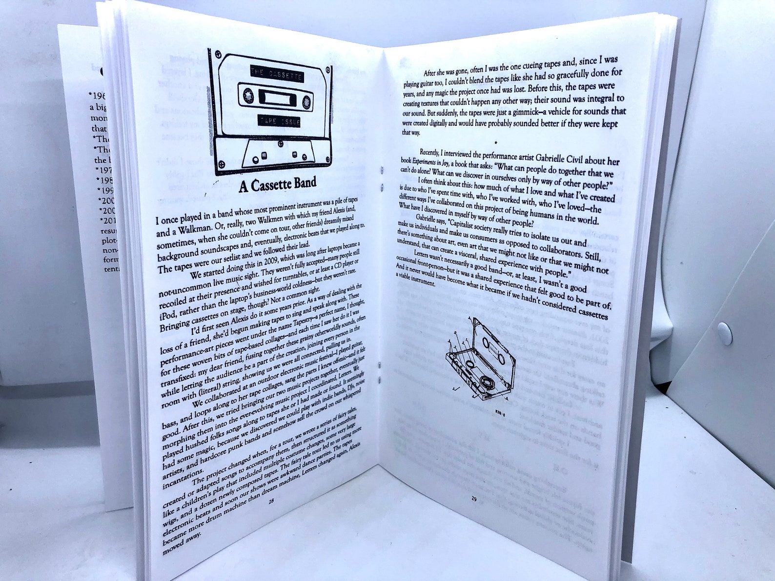 Basic Paper Airplane 13 the Cassette Tape Issue zine Etsy