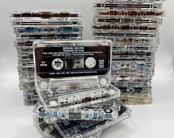 Vintage Arts & Crafts Cassette Tapes (40 Pack)
