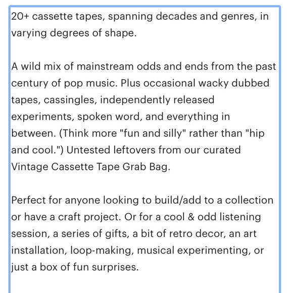 Discogs - It's been over 40 years since the original Walkman was released.  What type of cassette player do you have now? Explore the most sought-after  cassettes