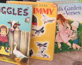 Eloise Wilkin Little Golden Books Set, Vintage Children's Collection