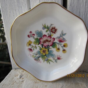 Coalport  Round Ceramic Flowers Dish