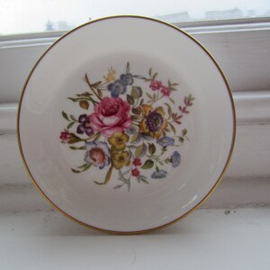 Royal Worcester Fine Bone China Colorful Dish