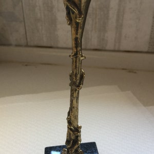Brass Biblical Tower of Babel One of a Kind Made by Israeli Artist