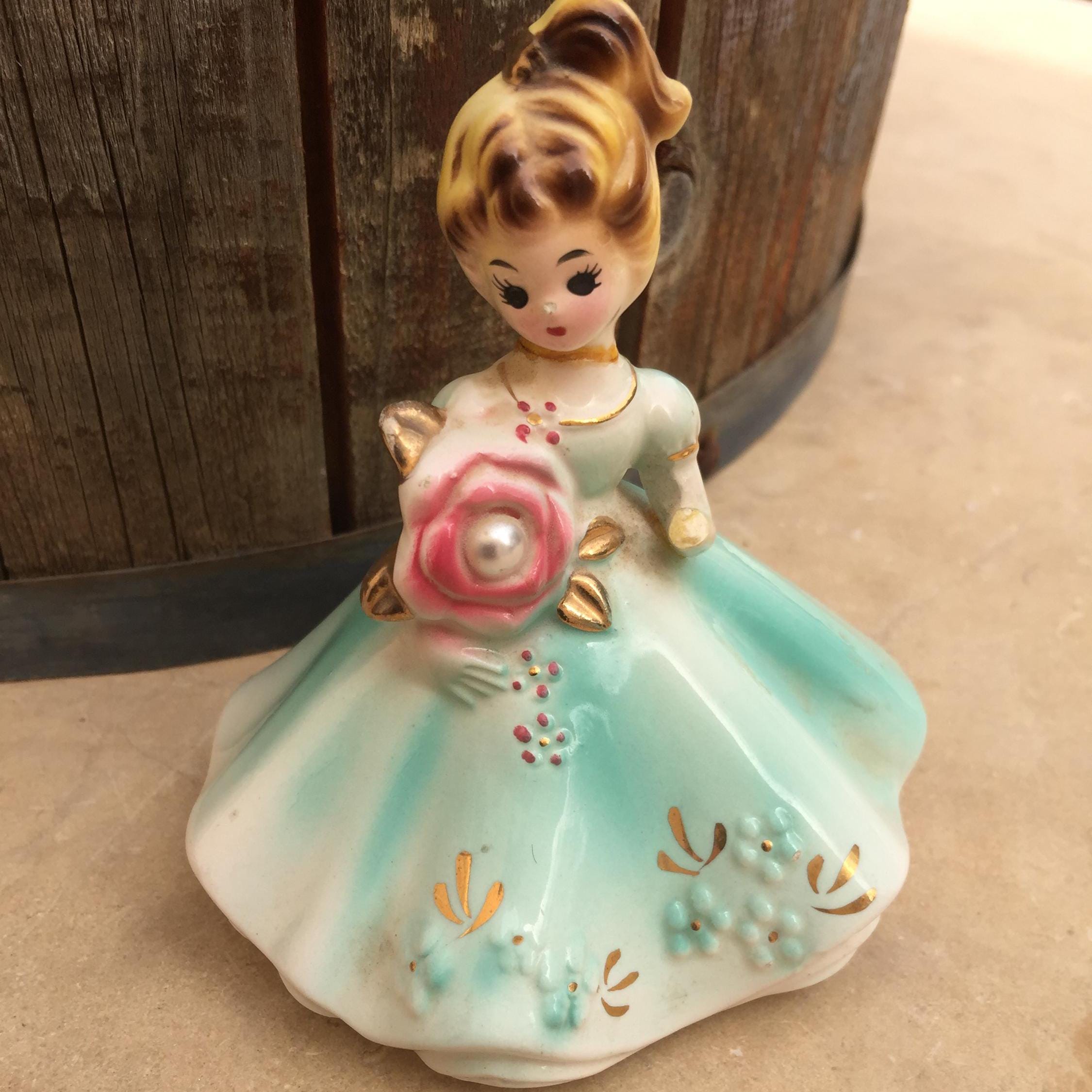 Josef Original June Pearl Girl Figurine Collectibles Ceramic Gift