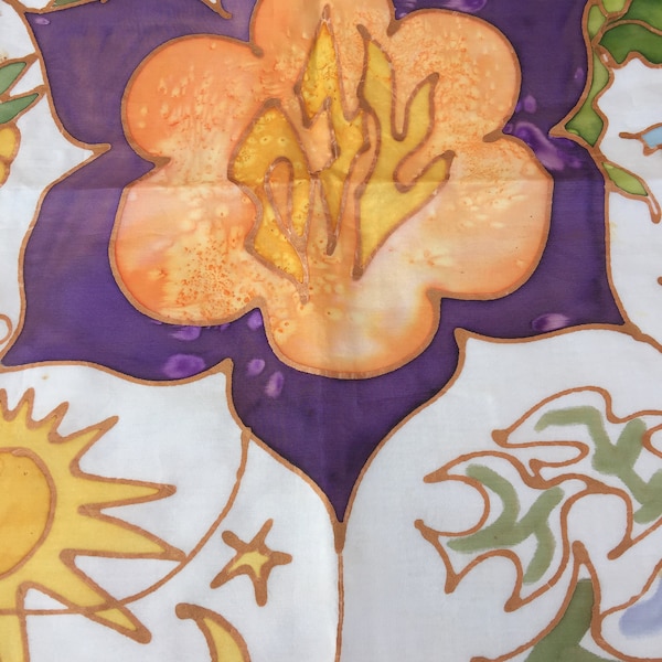 Challah Cover Made in Jerusalem Hand Made Art Vintage 1970's