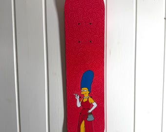 Dekoratives Skateboard-Deck Marge Simpson Glamour / Simpsons Wandkunst-Deck