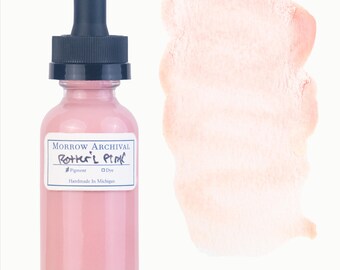 Potter's Pink Watercolor Ink | Handmade, PR233 Pigment