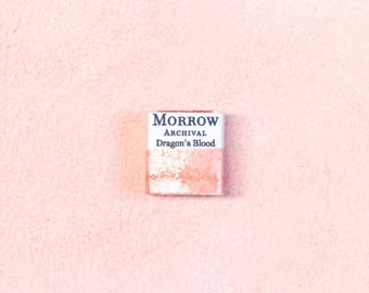 Dragon's Blood Pink Watercolor Paint | Handmade, Natural Organic Pigment