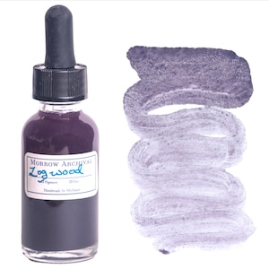 Logwood Purple Watercolor Ink | Handmade, Natural Organic Pigment