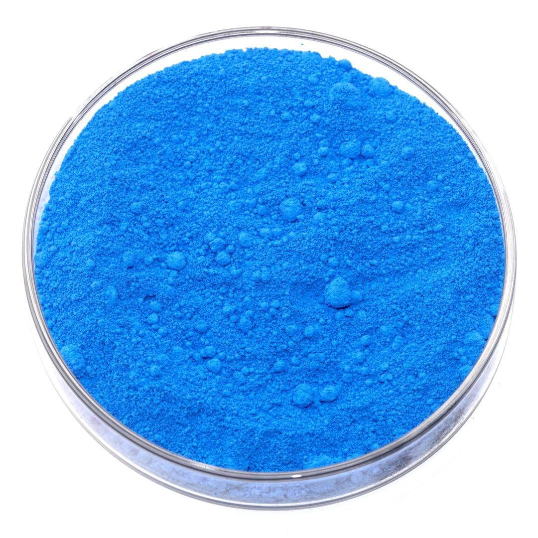 Cobalt Blue Pigment | Handmade, PB28 Dor Oil, Watercolor, Encaustic ...