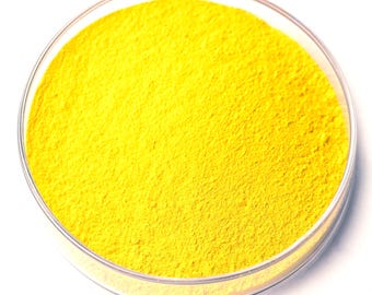 Orpiment Pigment Genuine |  Natürliches Mineral für Öl, Aquarell, Enkaustik, Tempera