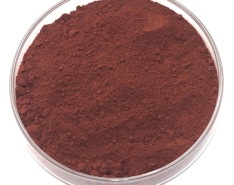 Burnt Sienna Pigment  |  Natural Ochre for Oil, Watercolor, Encaustic, Fresco, Tempera