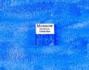 Cobalt Blue Watercolor Paint | Handmade, PB36 Pigment