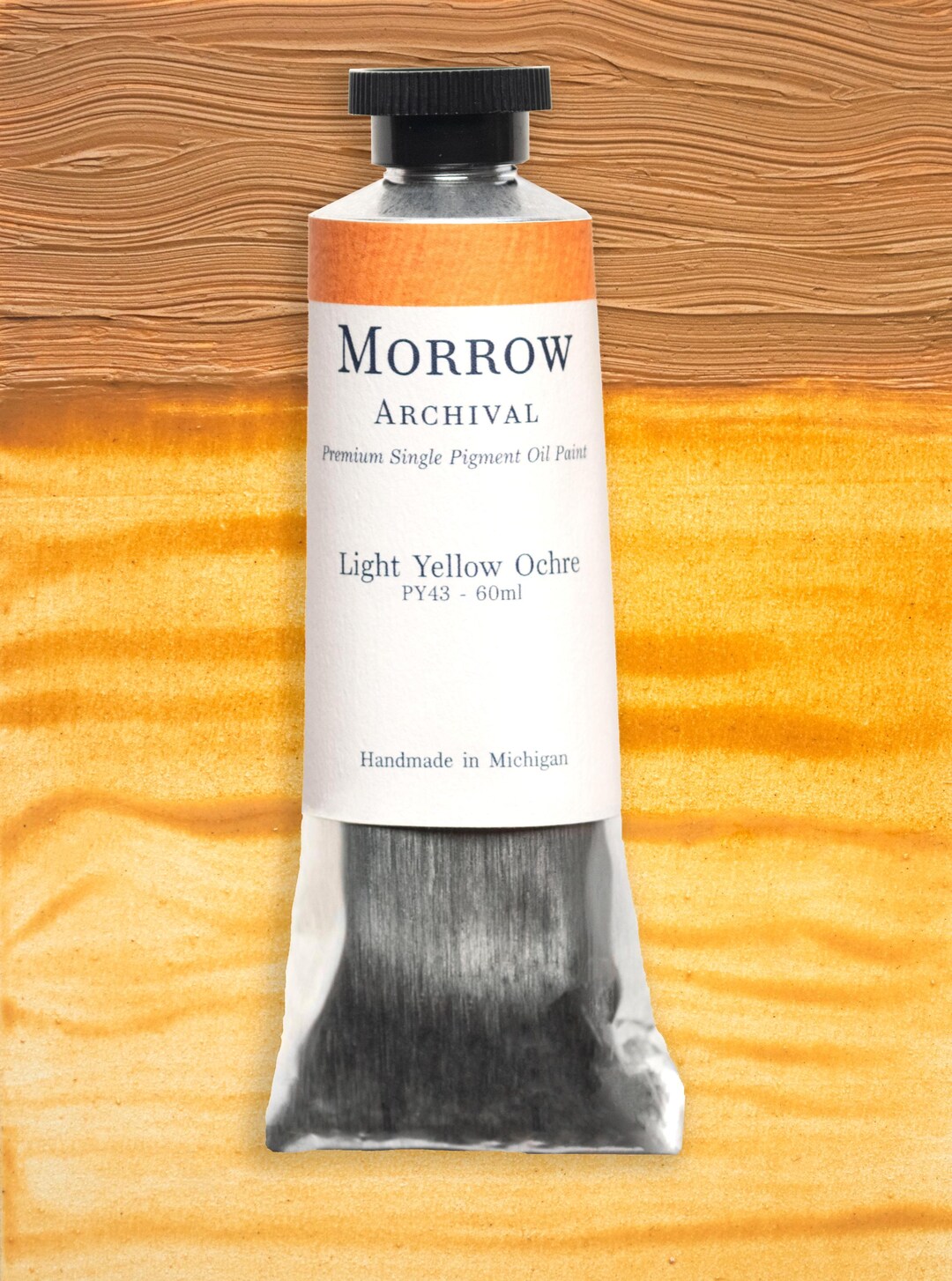 Light Yellow Ochre Oil Paint | Handmade, Natural, Single Earth Pigment ...