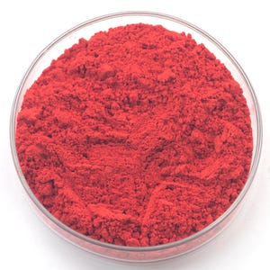 Pigment pierre cinabre |  Minéral naturel pour huile, aquarelle, peinture à l'encaustique, fresque, détrempe