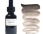 Cuttlefish Sepia Black Watercolor Ink | Handmade, Natural Organic Dye