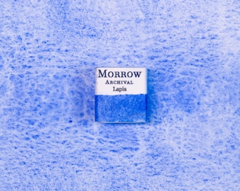 Lapis Blue Watercolor Paint | Handmade, Natural Mineral Pigment