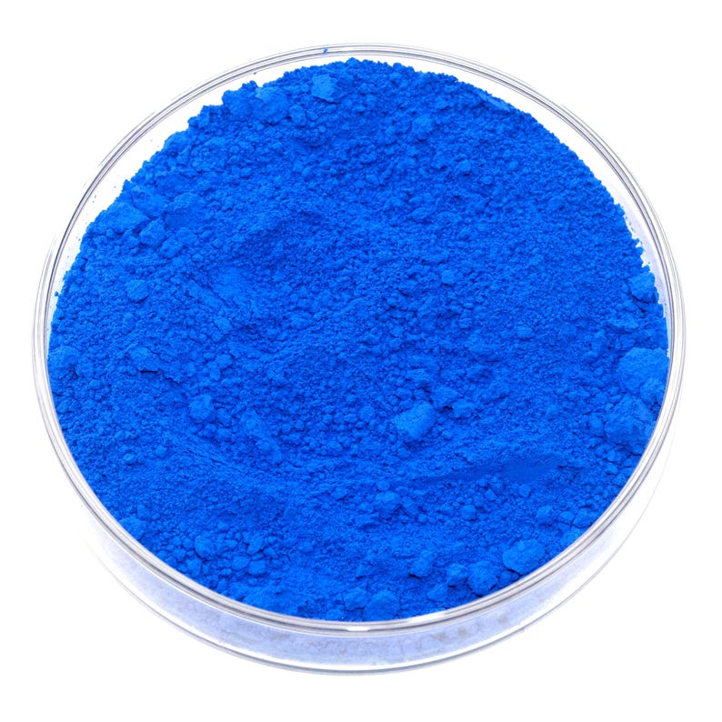 Rare natural ultramarine pigment, sourced from genuine lapis lazuli for rich, deep blue hues. Revered by artists since the Middle Ages, this highly lightfast and transparent pigment is perfect for oil, watercolor, and tempera painting. Offers exceptional brilliance and granulation, ideal for fine art, restoration, and historical techniques. Ethically sourced and finely ground for smooth application.