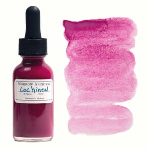 Cochineal Magenta Lake Watercolor Ink | Handmade, Natural Organic Pigment