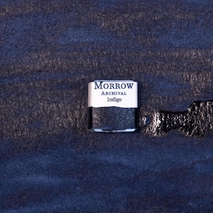 Indigo Blue Watercolor Paint | Handmade, Natural Organic Pigment