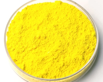 Pigmento amarillo de zinc-cromo / Hecho a mano, PY36 para óleo, acuarela, encáustica, fresco y témpera