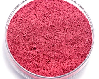 Madder Lake Intense Pigment  |  Natural, Plant Red for Oil, Watercolor, Encaustic, Fresco, Tempera, Violin