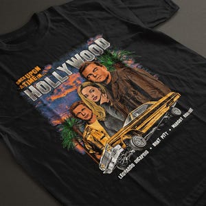 Vintage once upon a time in hollywood movie tshirt, Movies tshirt, unisex tshirt